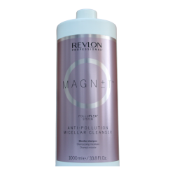 Magnet Anti Pollu Mic Cleanser Shampoo nutritivo como refrescante adecuado para todo tipo de cabello 1L- Revlon