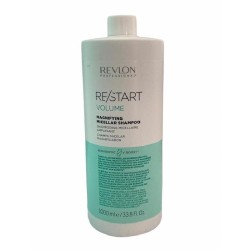 RESTART Volume Shampoo Micelar Magnificador efecto raíces levantadas para mayor cuerpo 1L - Revlon