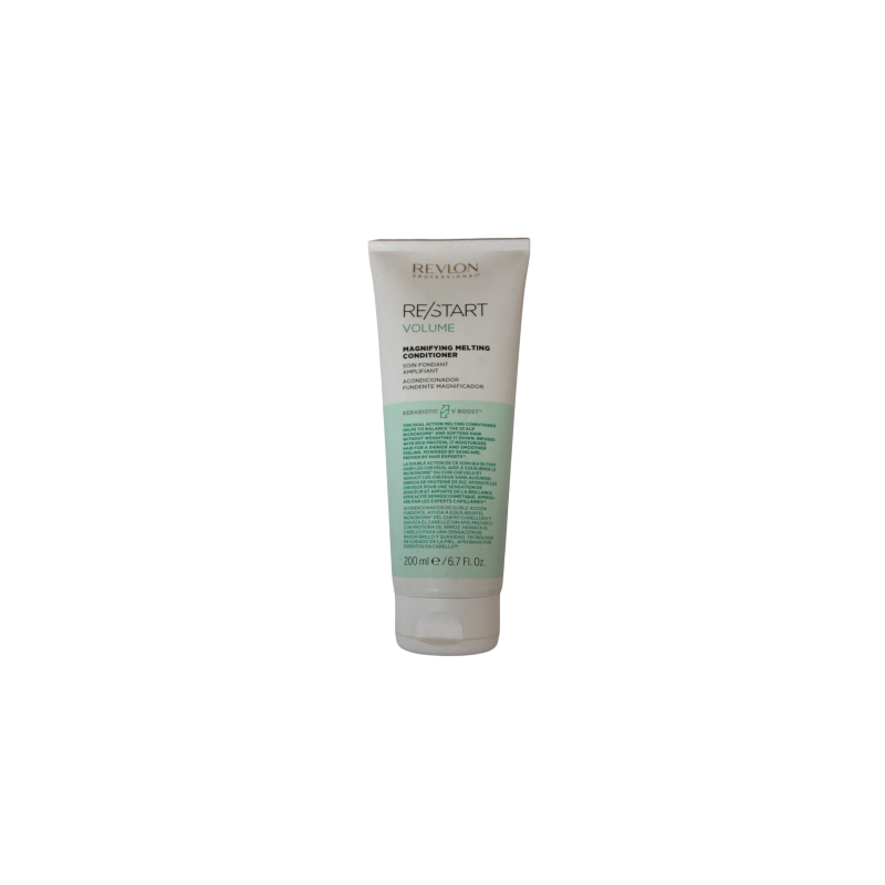 RESTART Volume Acondicionador Fundente Magnificadorsuaviza el cabello sin apelmazarlo 200ml - Revlon